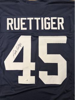 🏈 Rudy Ruettiger Signed Notre Dame #45 Jersey – JSA Witnessed Authentication 🏈