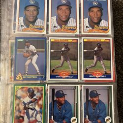 GARY SHEFFIELD (1980s - 1990) (Topps, Fleer, Score, Donruss, and Upper Deck.)