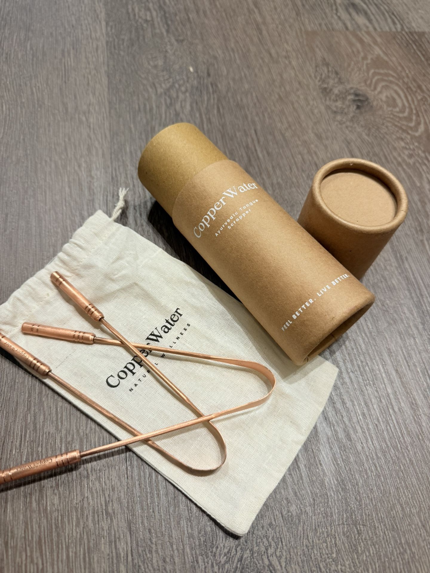 Pure Copper Ayurvedic Tongue Scrapers