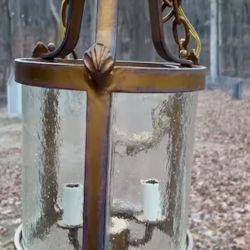 Vintage Pendent light |Vintage Glass hanging Lamp