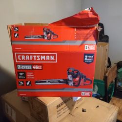 Craftsman 20" Chainsaw S205 Like New