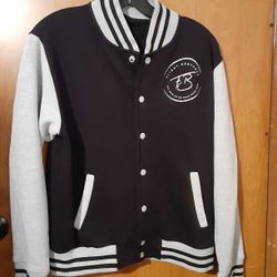 Flight Brothers "Fly with us or walk with them" Varsity Jacket Size Small
