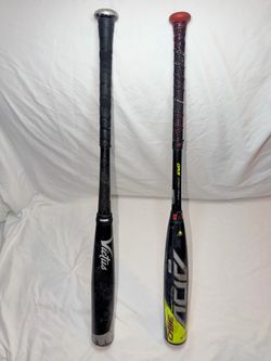 Victus Nox and Easton ADV 360 Baseball Bats