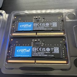 Crucial RAM 16GB DDR5 4800MHz (Laptop)