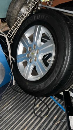 Shevy Wheel N Tires  Size 18