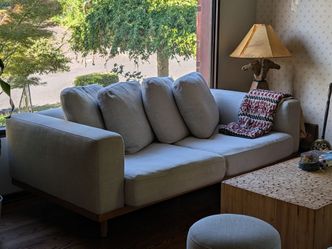 MCM couch sofa by West Elm