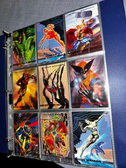 1993 Marvel Masterpieces Complete Base Set 1-90