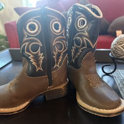 Dbl Barrel Toddler Cowboy Boots