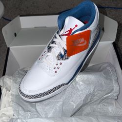 Jordan 3 True Blue Size 14 