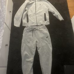 Nike Tech Jacket( Large)  And Pants (medium)