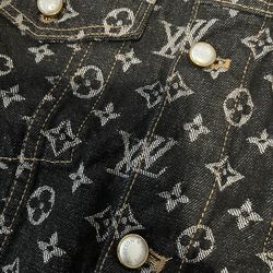 ✨ New Louis Vuitton Monogram Jacquard Denim Jacket