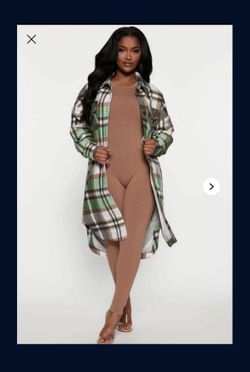 Fashion Nova Long Jacket 