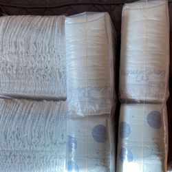 Pampers Swaddles Disposable Diapers.  Size 4