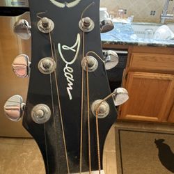 Dean Acoustic Electric Guitar- Left Handed