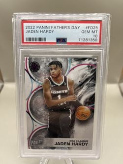 Jaden Hardey Rookie Card PSA 10