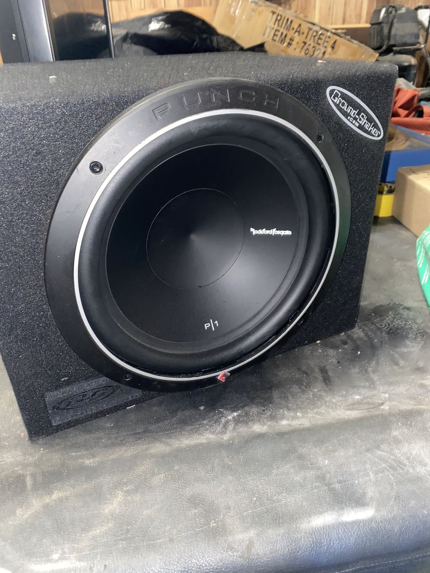 12 Inch Rockford Fosgate Subwoofer W/box