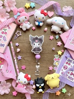 Sanrio kuromi Badge reel