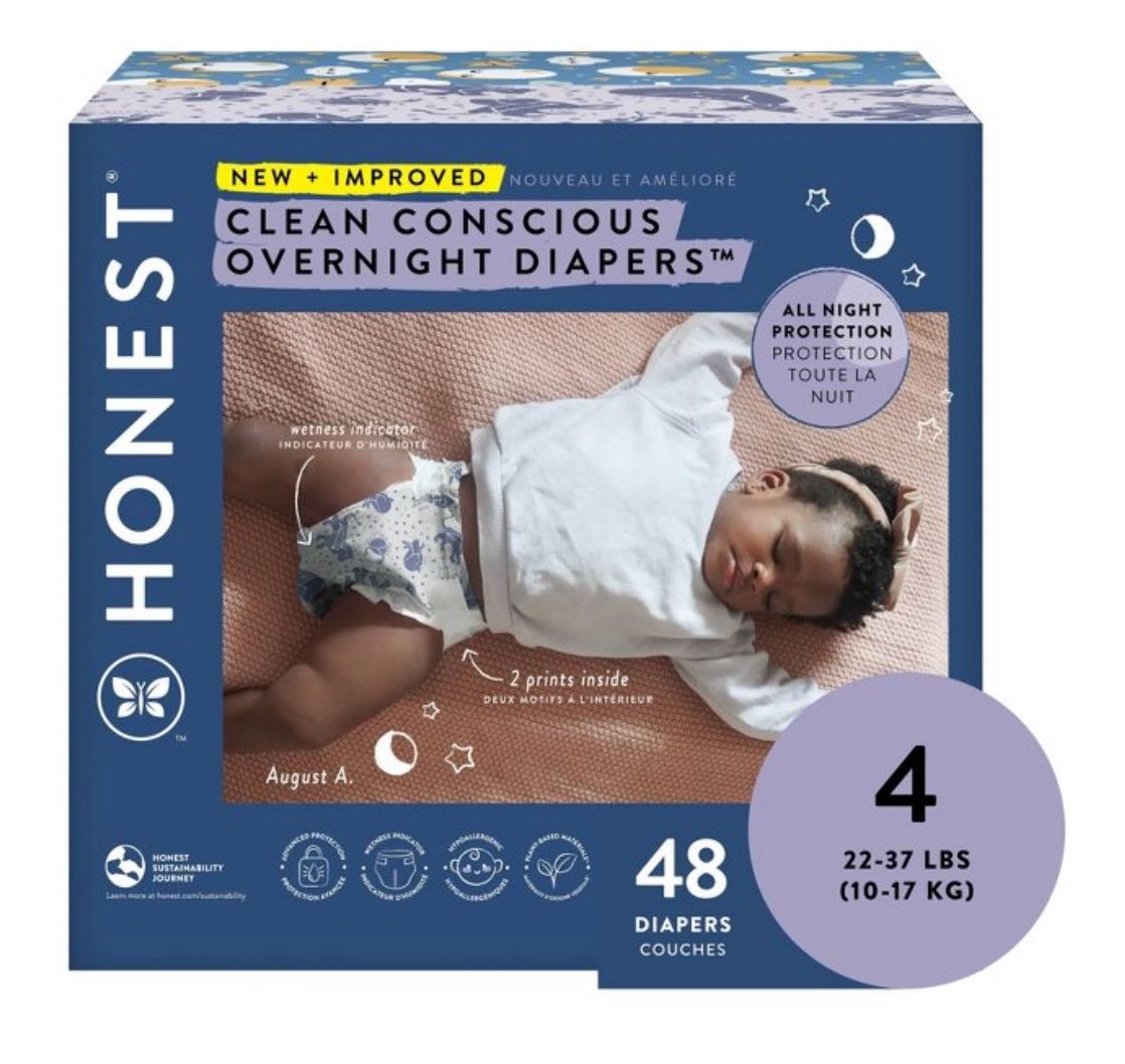 Honest Diapers Size 4