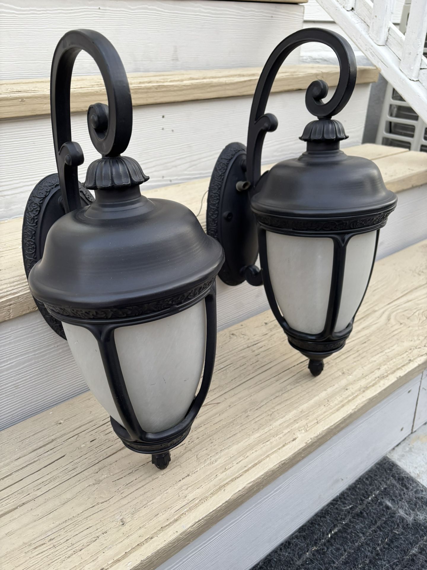 Set Of Two Exterior Lights