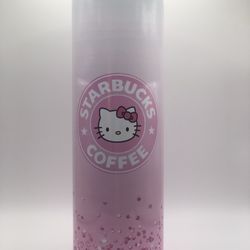 Hello Kitty Tumbler Coffee Cup Pink Starbucks Cup Inspired New In Box