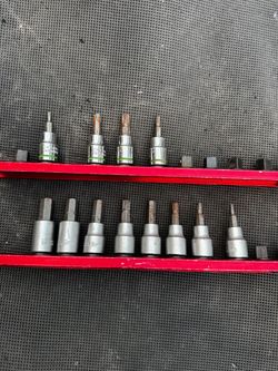 Chrome Vanadium Bit Socket Set