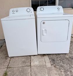 Set Washer and dryer Amana