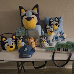 Bluey Plushy And Toys