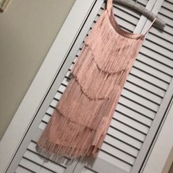 Pink Flapper Short Dress