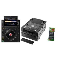 AlphaTheta CDJ-3000X DJ Case Media Player w/ Odyssey FZ3000XBL
