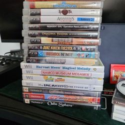Video Games Bundle Ps3 Ps2 Wii Ds PC Gb Pokemon Red Gba
