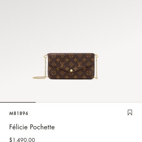 Louis Vuitton Felicia Authentic With Box And Receipt for Sale in St. Louis,  MO - OfferUp