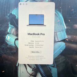 MacBook Pro 14” (2021) – M1 Pro, 16GB RAM – Excellent Condition