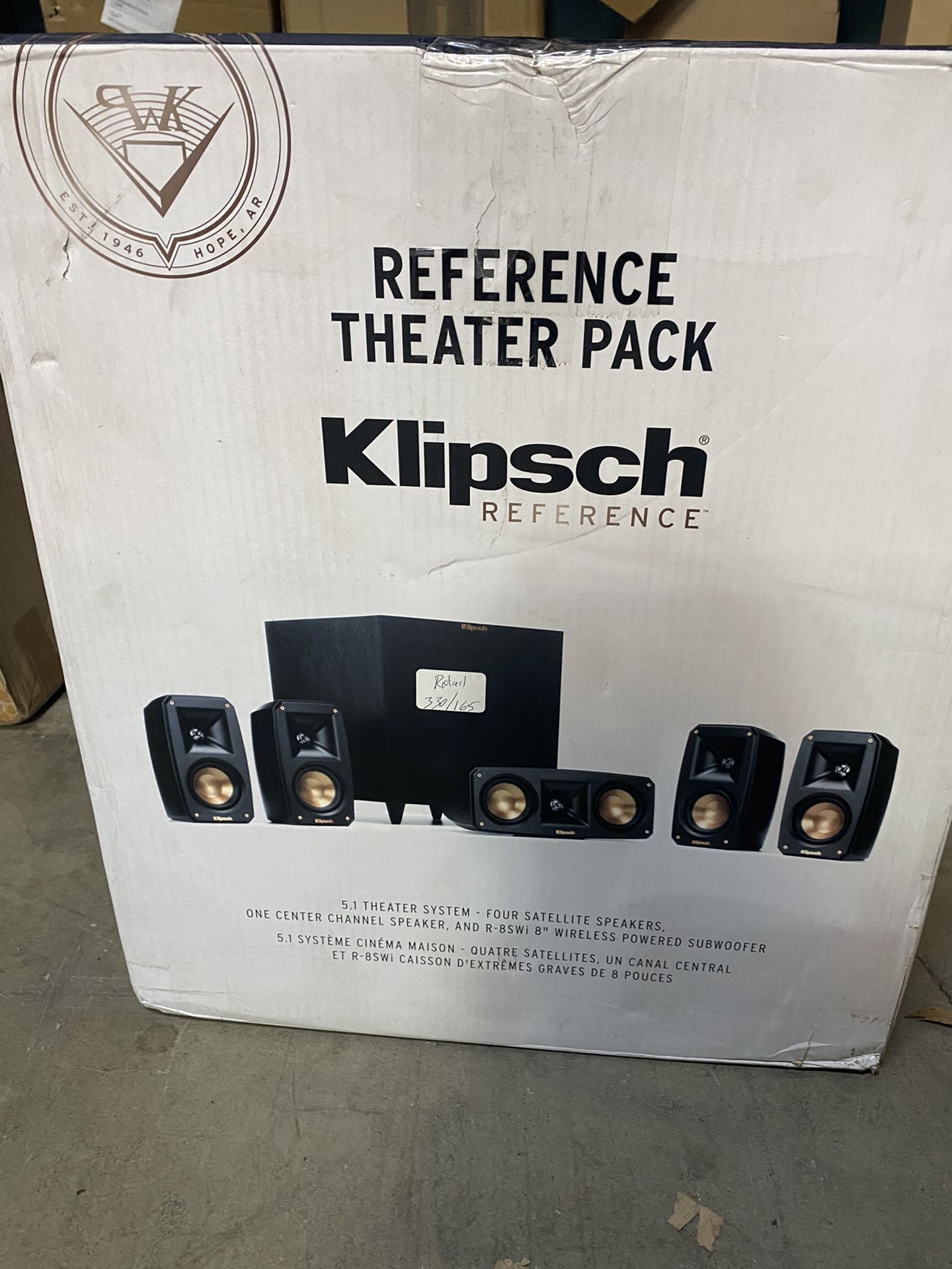 Klipsch Speaker theatre Pack 