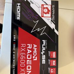 AMD Radeon RX 6600 XT 8GB GDDR6 Graphics Card