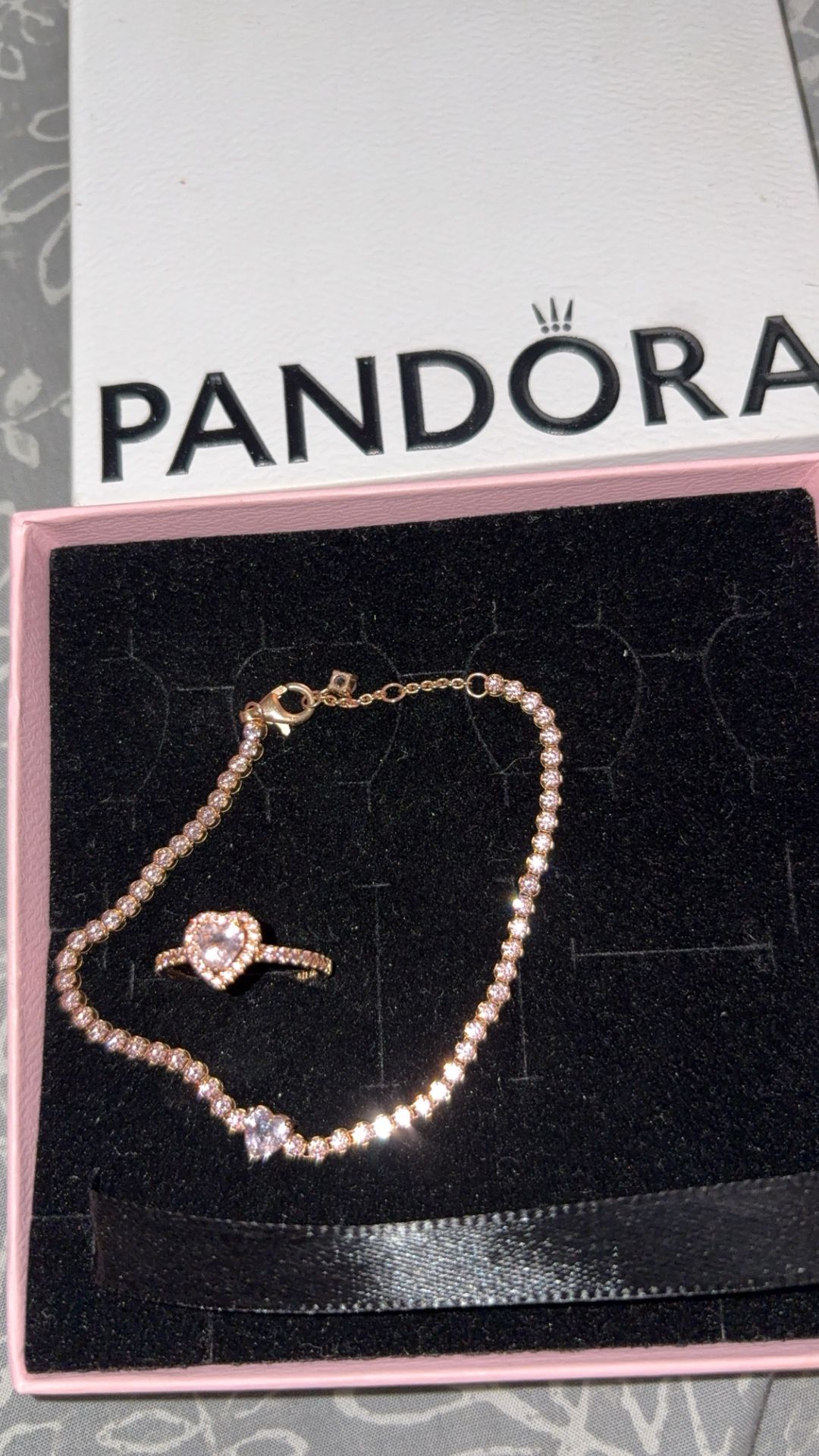 Pandora Ring And Bracelet