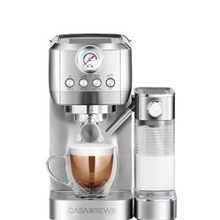 CASABREWS 20 Bar Espresso Machine with Milk Tank