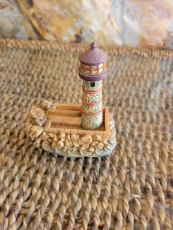 K's Collection Lighthouse Figurine With Stone Staircase