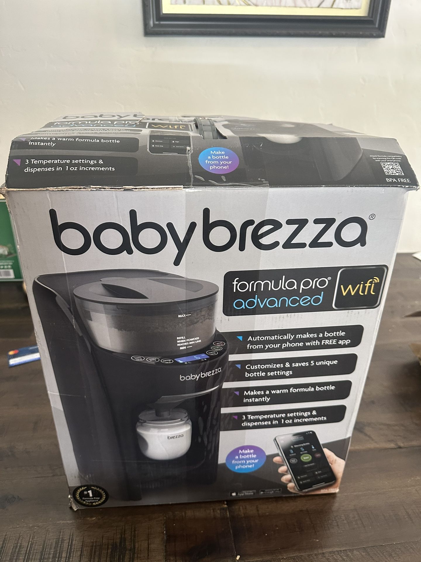 Baby Brezza Formula Pro Advanced WiFi Formula Dispenser