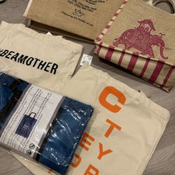 Canvas / Tote Bags - 5 For $30 (NEW)