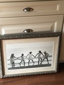 Girls on the beach picture