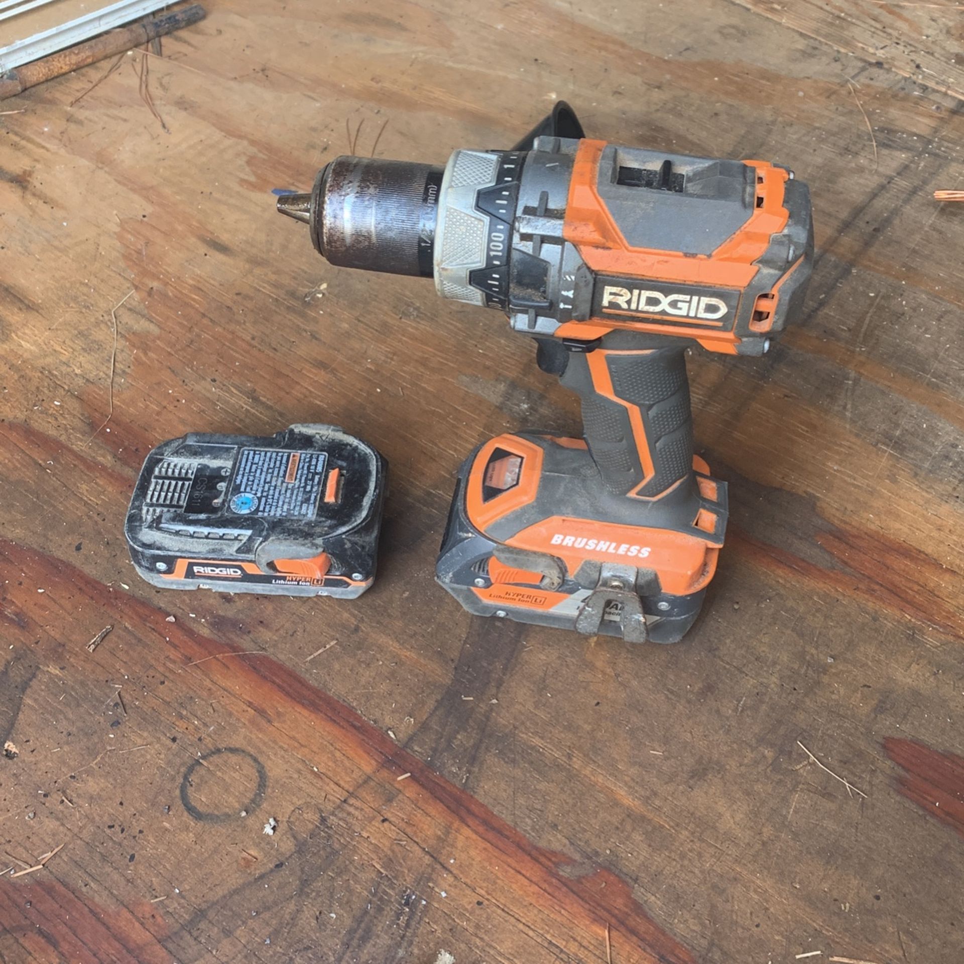 RIDGID Brushless Hammer Drill