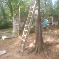 20 ft.  ex. ladder. 