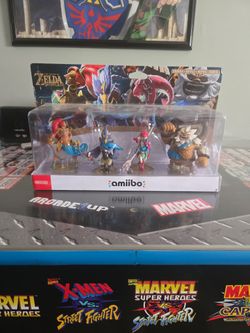 BOTW Amiibos Four Champions 