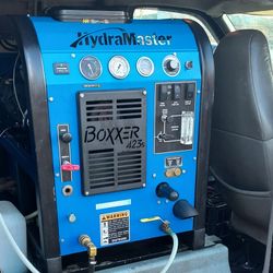 Carpet Cleaning set up 