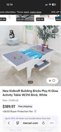 Lego table kid kraft