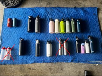 HydroFlask, Yeti and Kleen Kanteen Bottles