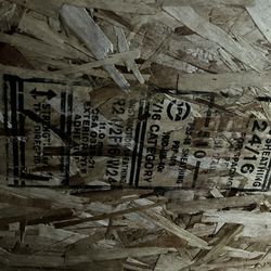 7/16” (11mm) 4x8 Sheet Of OSB