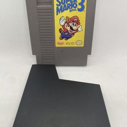 Super Mario Brothers Bros 3 Original NES Nintendo Game Tested Working +Authentic