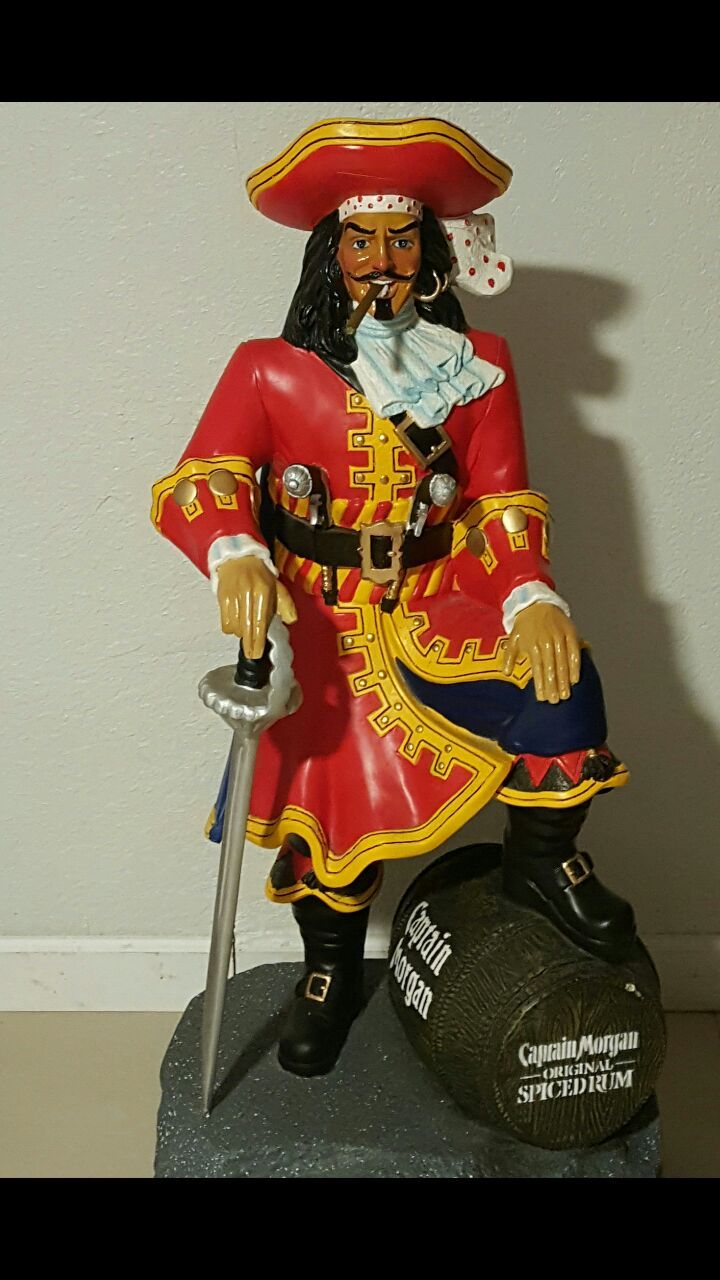 ***Captain Morgan Life Size Statue***
