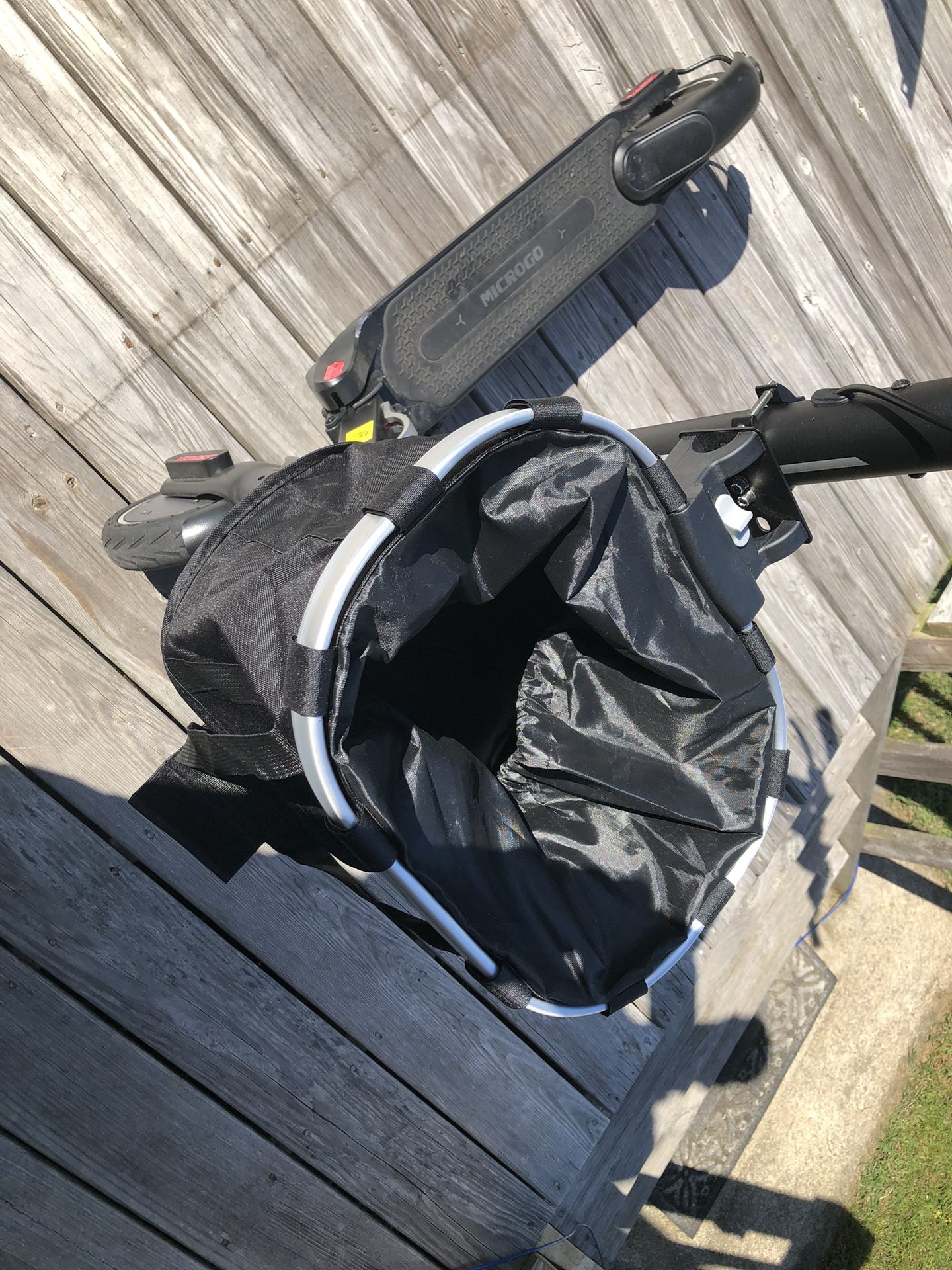 MicroGo Electric Scooter with Scooter Bag